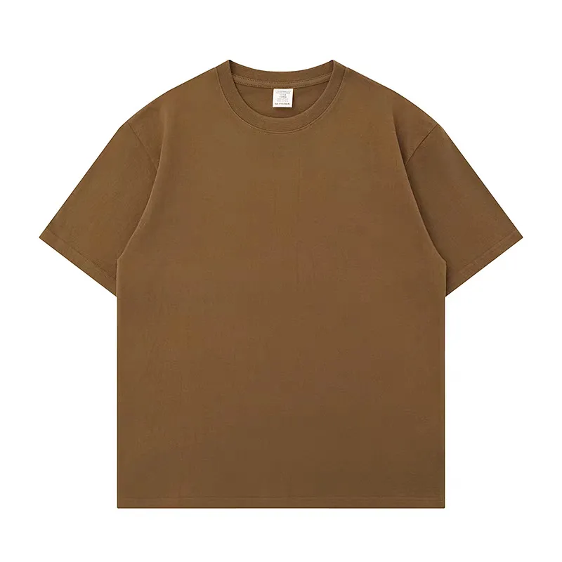 t cf14251 heavyweight drop shoulder pure cotton crew neck t shirt (4) t cf14251 heavyweight drop shoulder pure cotton crew neck t shirt (4)