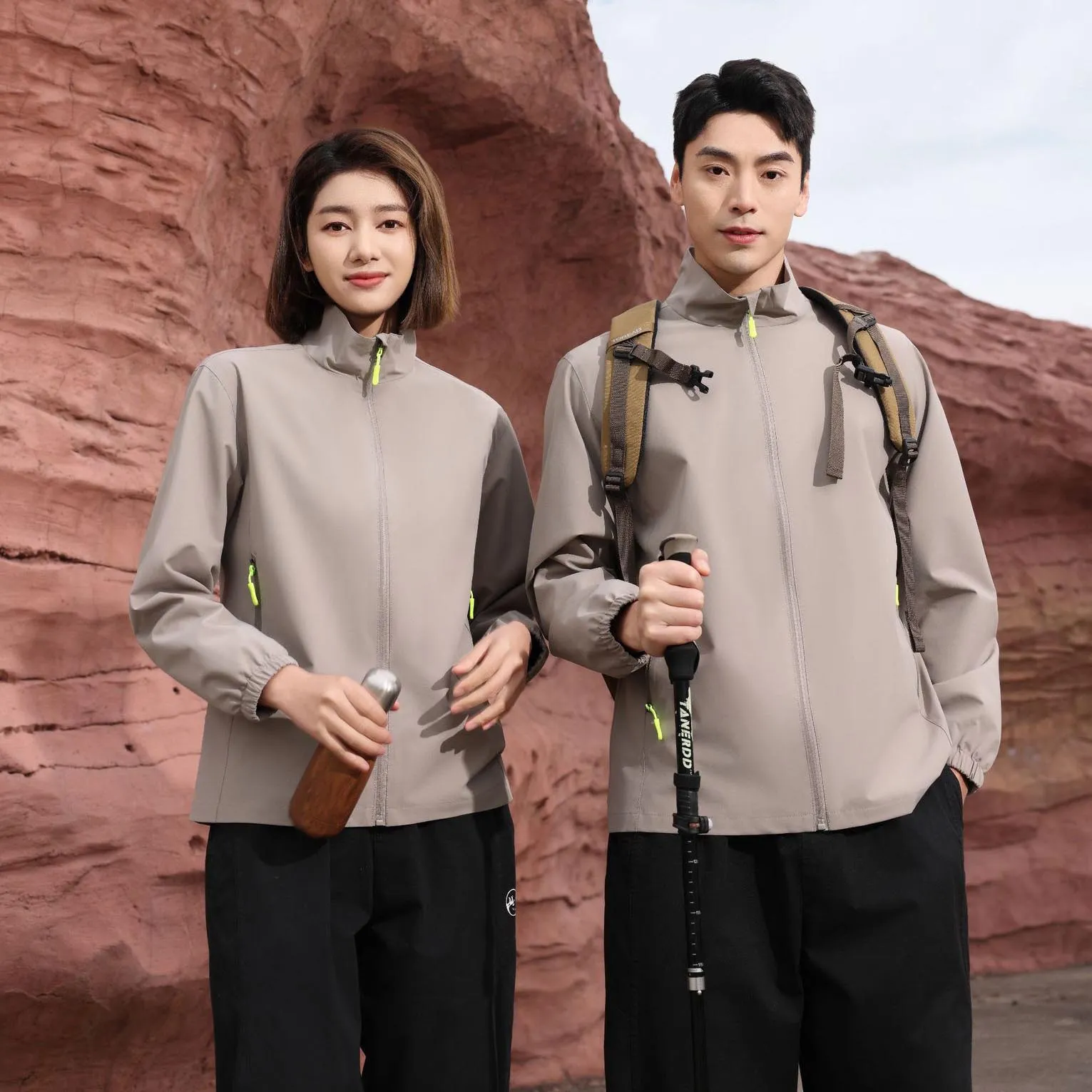 t cf2502 outdoor stand collar single soft shell jacket (7) t cf2502 outdoor stand collar single soft shell jacket (7)