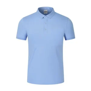 t cf9908 t cf9908 silk cotton solid collar polo (1)