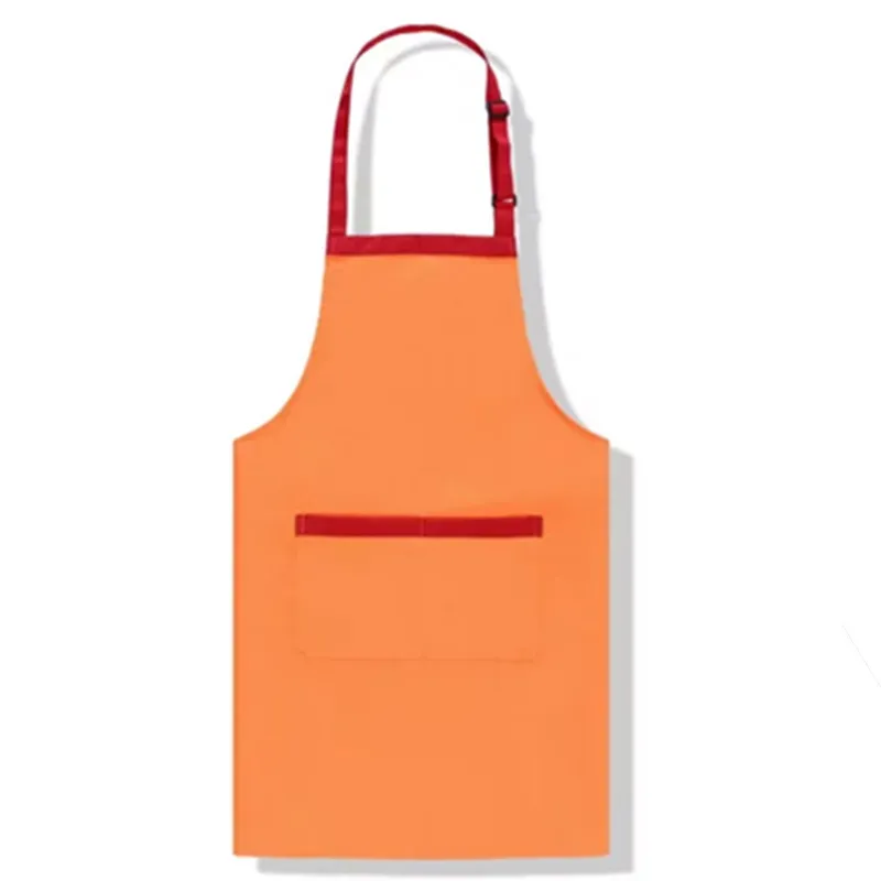 t cfwq08 twill poly cotton waterproof spliced adjustable neck hanging apron (1) t cfwq08 twill poly cotton waterproof spliced adjustable neck hanging apron (1)