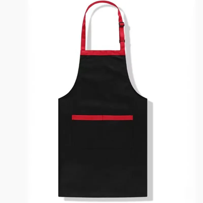 t cfwq08 twill poly cotton waterproof spliced adjustable neck hanging apron (2) t cfwq08 twill poly cotton waterproof spliced adjustable neck hanging apron (2)