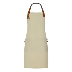 t cfwq15 thick poly cotton canvas waterproof wear resistant neck hanging apron (1)