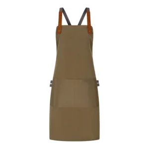t cfwq16 thick poly cotton canvas water oil proof double shoulder apron (1)