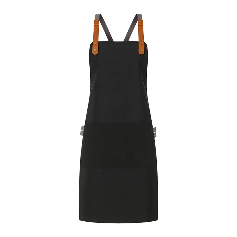 t cfwq16 thick poly cotton canvas water oil proof double shoulder apron (3) t cfwq16 thick poly cotton canvas water oil proof double shoulder apron (3)