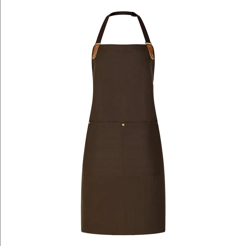 t cfwq20 heavy poly cotton canvas neck hanging apron (3) t cfwq20 heavy poly cotton canvas neck hanging apron (3)