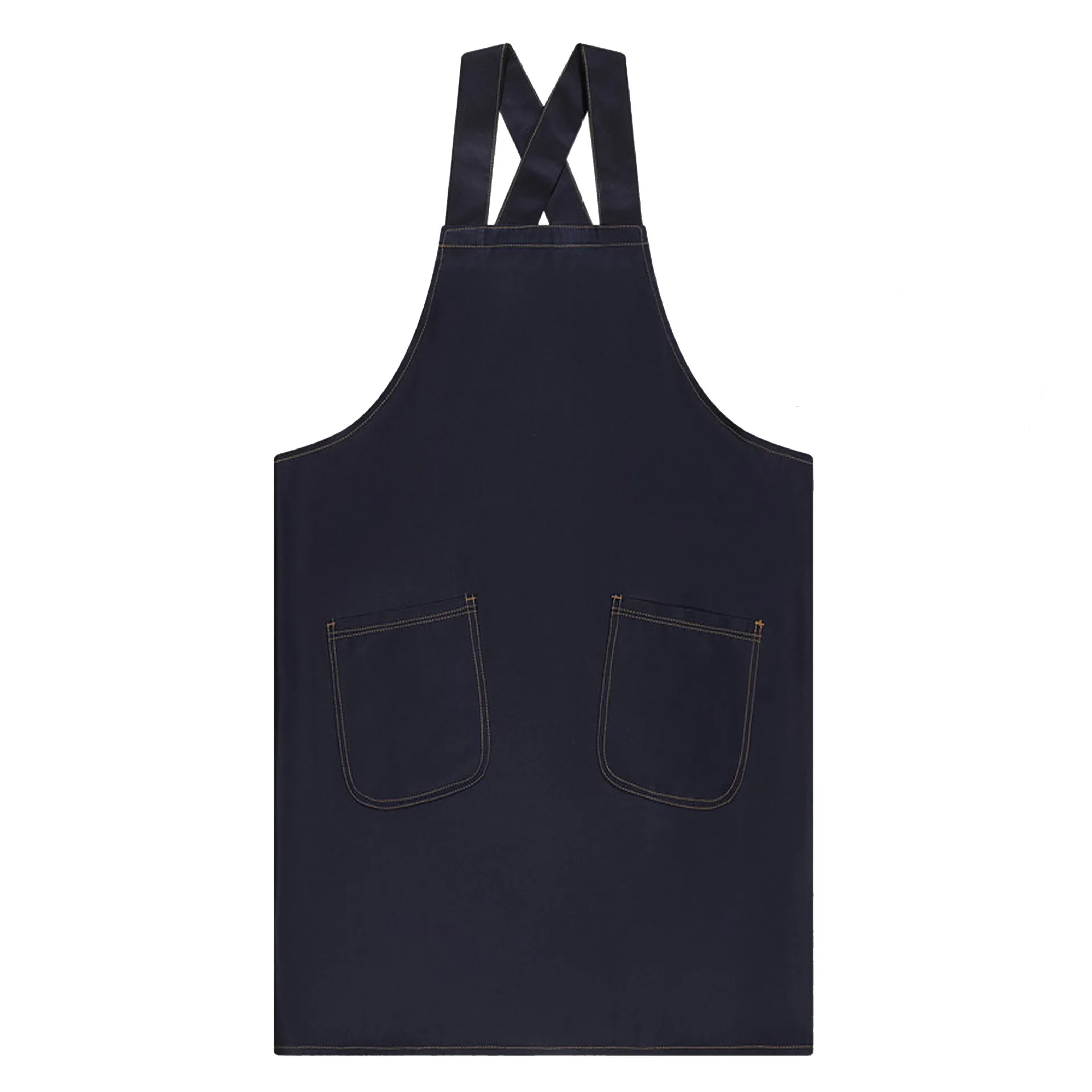 t cfwq25 thickened widened x strap poly cotton apron (1) t cfwq25 thickened widened x strap poly cotton apron (1)
