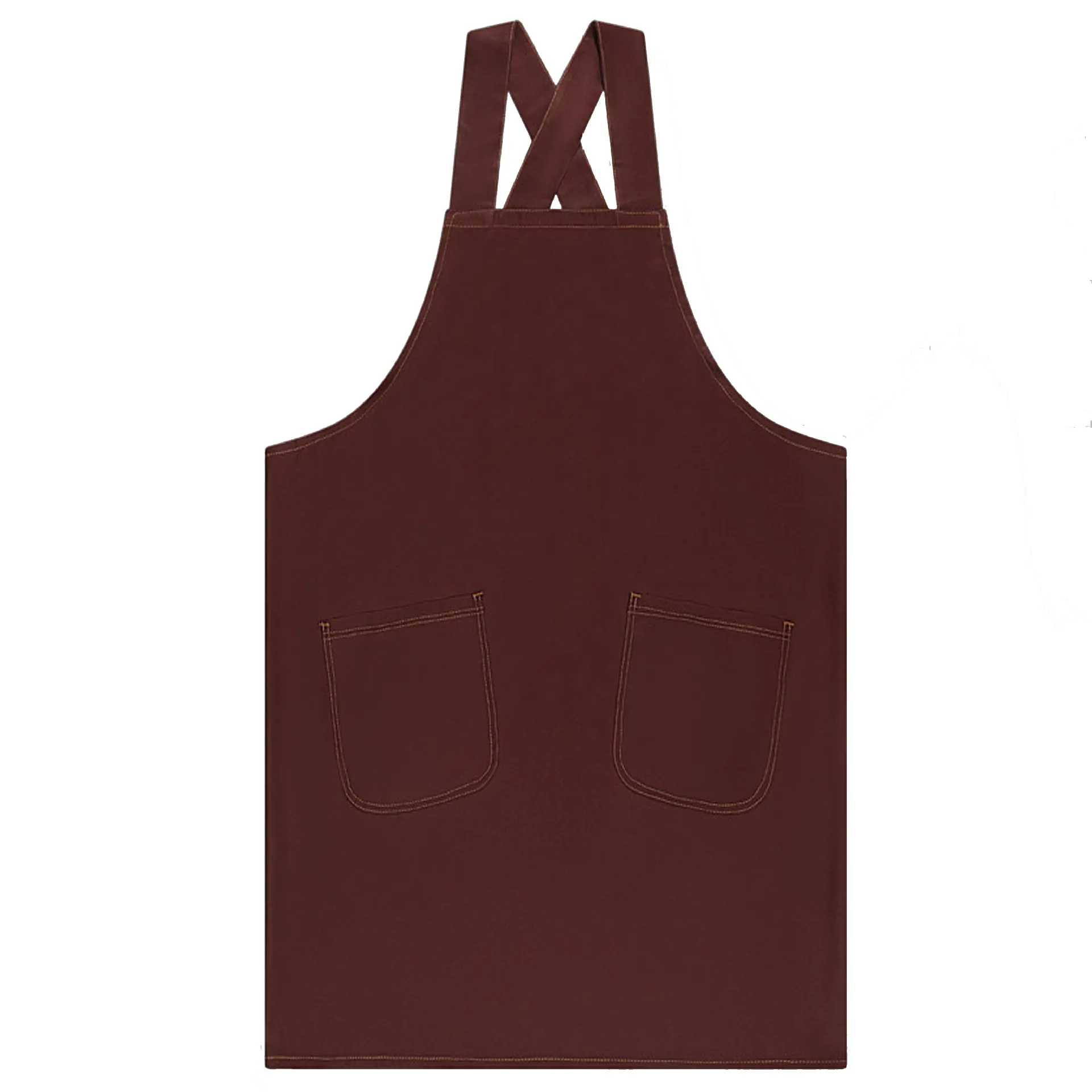 t cfwq25 thickened widened x strap poly cotton apron (3) t cfwq25 thickened widened x strap poly cotton apron (3)