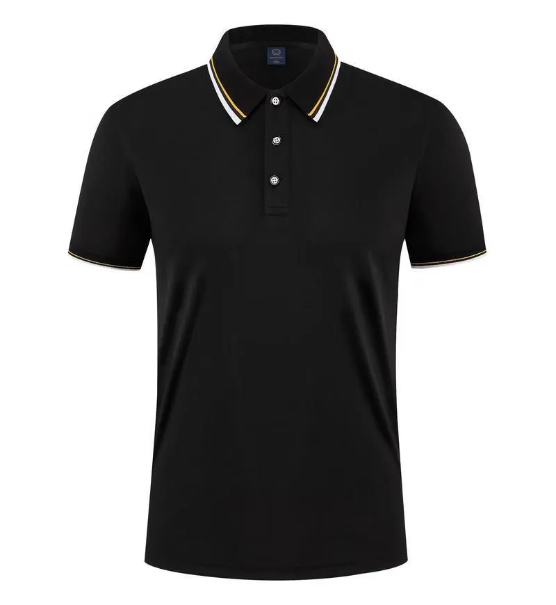 t cf196 polyester imitation cotton solid edge trim lapel short sleeve polo (2) t cf196 polyester imitation cotton solid edge trim lapel short sleeve polo (2)