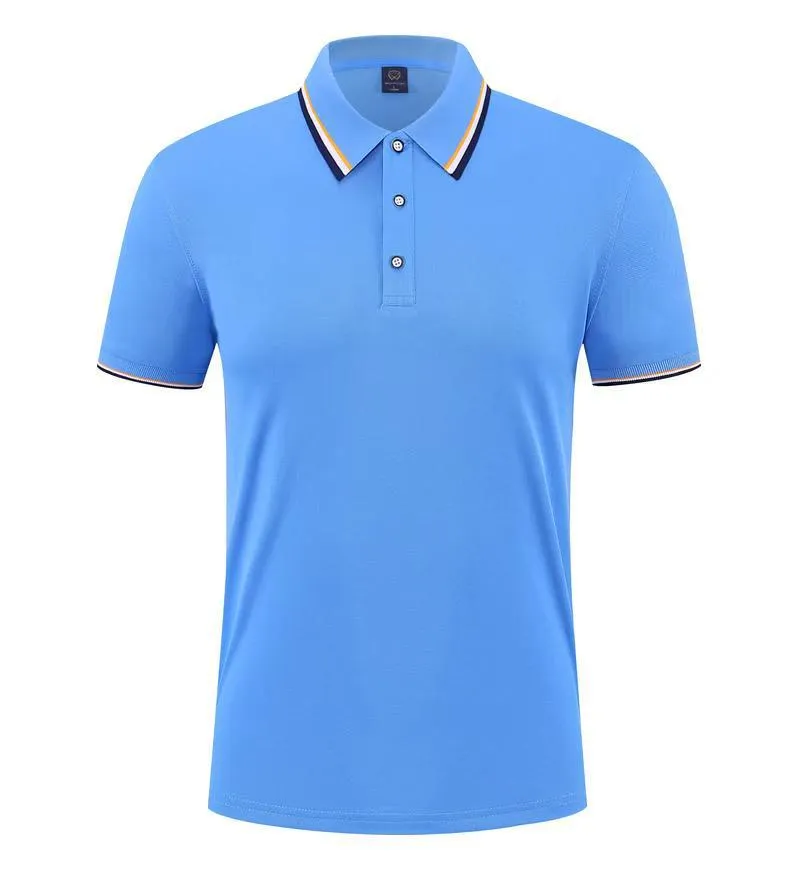 t cf196 polyester imitation cotton solid edge trim lapel short sleeve polo (4) t cf196 polyester imitation cotton solid edge trim lapel short sleeve polo (4)