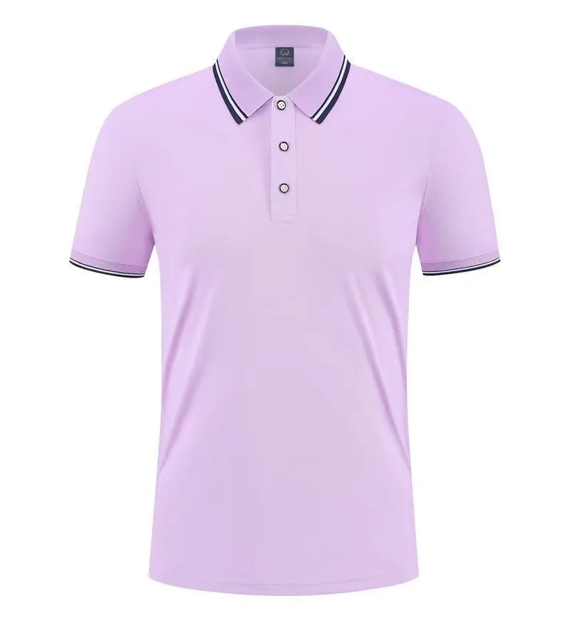 t cf196 polyester imitation cotton solid edge trim lapel short sleeve polo (6) t cf196 polyester imitation cotton solid edge trim lapel short sleeve polo (6)