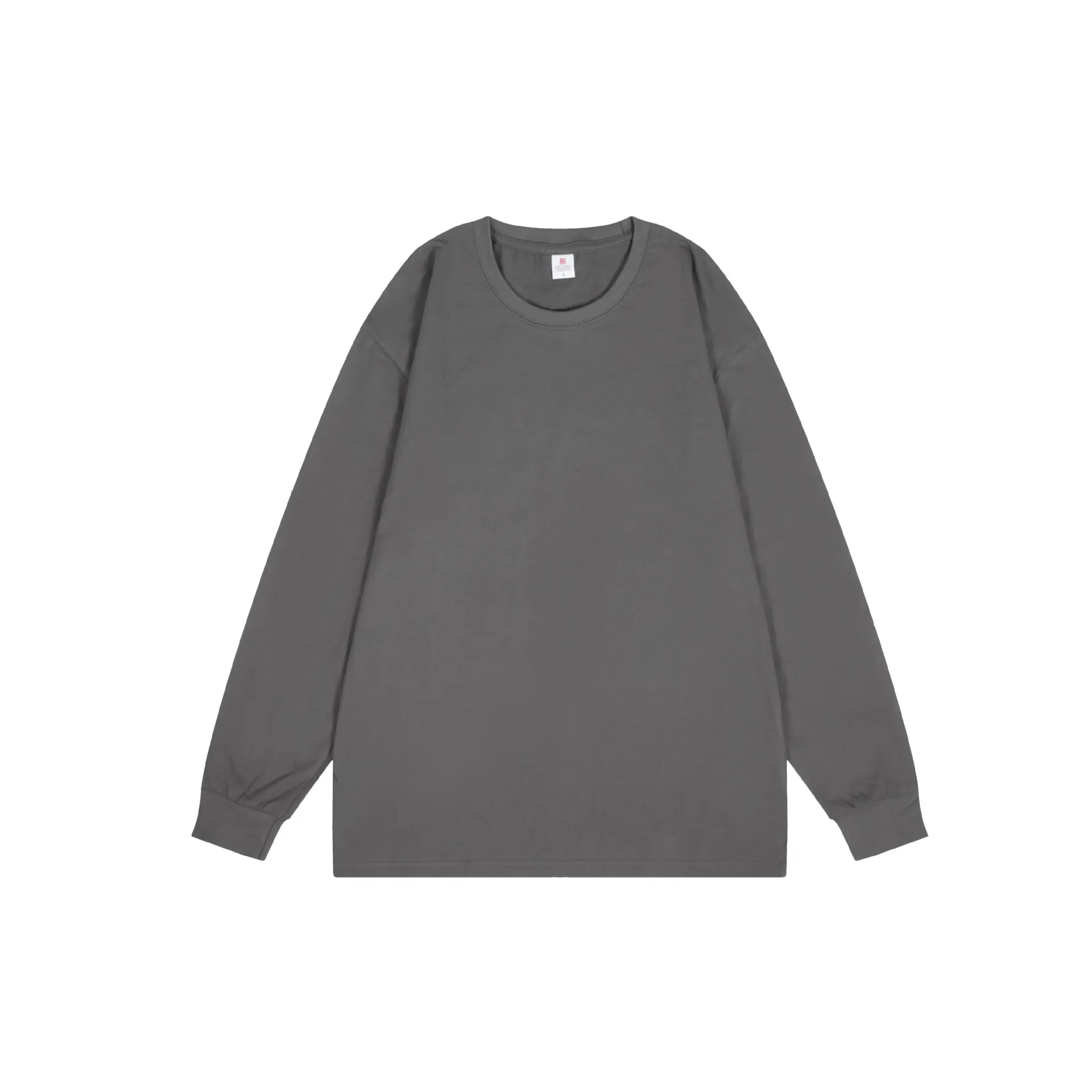 t cf21215 carbon brushed long sleeve cotton crew neck t shirt (1) t cf21215 carbon brushed long sleeve cotton crew neck t shirt (1)