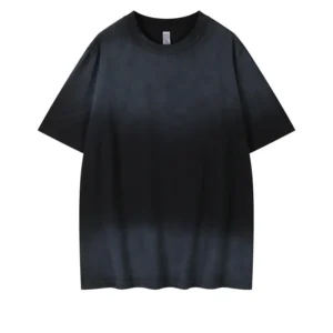 t cf21241 spray dye vintage faded drop shoulder short sleeve cotton t shirt (3)