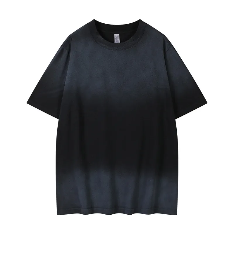 t cf21241 spray dye vintage faded drop shoulder short sleeve cotton t shirt (3) t cf21241 spray dye vintage faded drop shoulder short sleeve cotton t shirt (3)