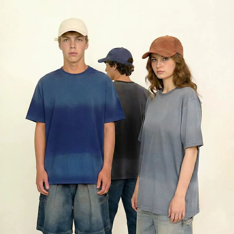 t cf21241 spray dye vintage faded drop shoulder short sleeve cotton t shirt (6) t cf21241 spray dye vintage faded drop shoulder short sleeve cotton t shirt (6)