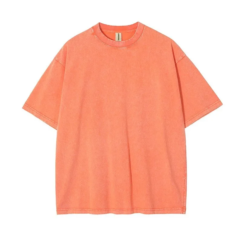 t cf21243 snow wash fashion short sleeve cotton t shirt (4) t cf21243 snow wash fashion short sleeve cotton t shirt (4)