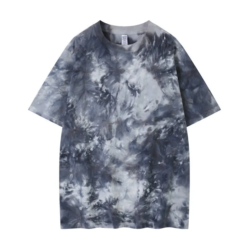 t cf21245 tie dye short sleeve cotton crew neck t shirt (5) t cf21245 tie dye short sleeve cotton crew neck t shirt (5)