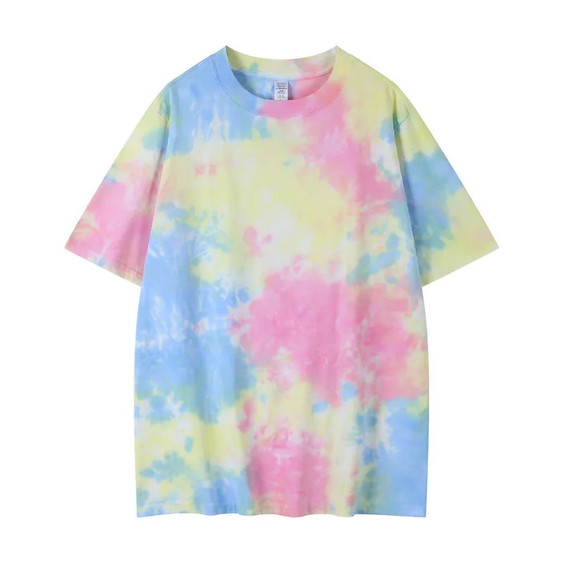 t cf21245 tie dye short sleeve cotton crew neck t shirt (7) t cf21245 tie dye short sleeve cotton crew neck t shirt (7)