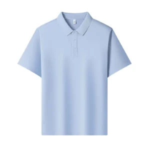 t cf33210 lyocell cotton solid collar polo (3)