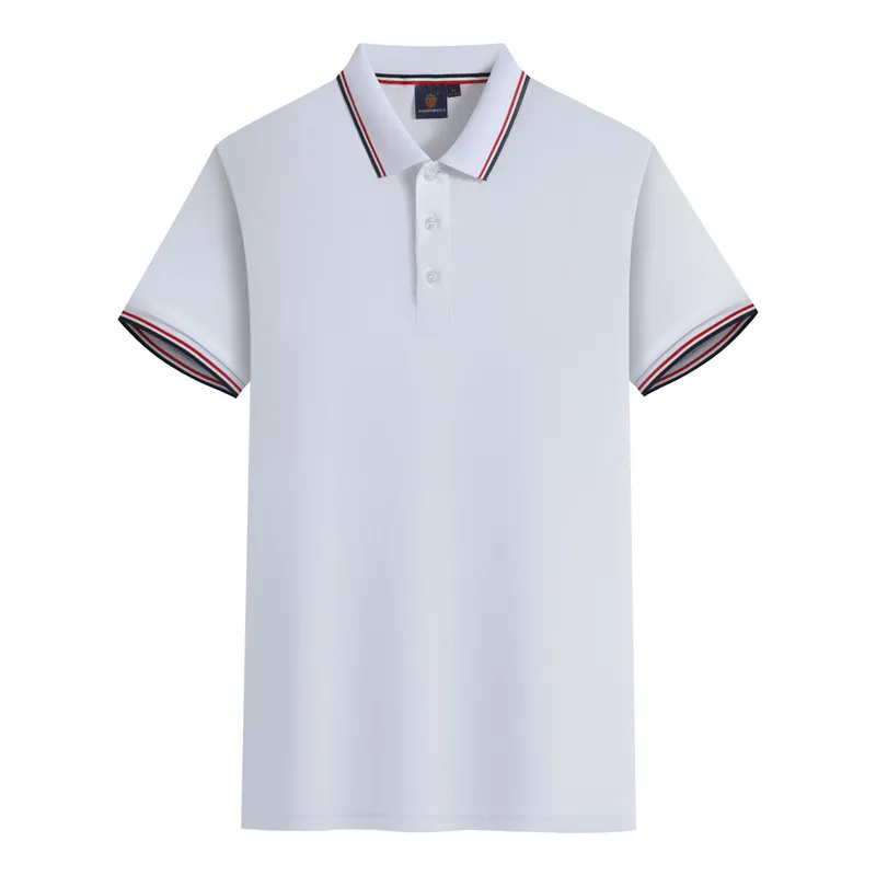 t cf555 long staple cotton double piqu striped collar polo (1) t cf555 long staple cotton double piqu striped collar polo (1)
