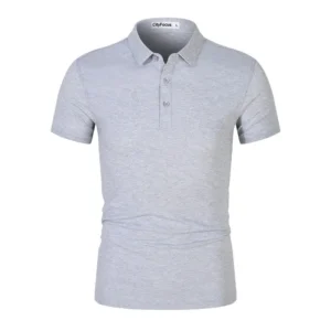 t cf556 long staple cotton double piqu solid two tier collar polo (4)