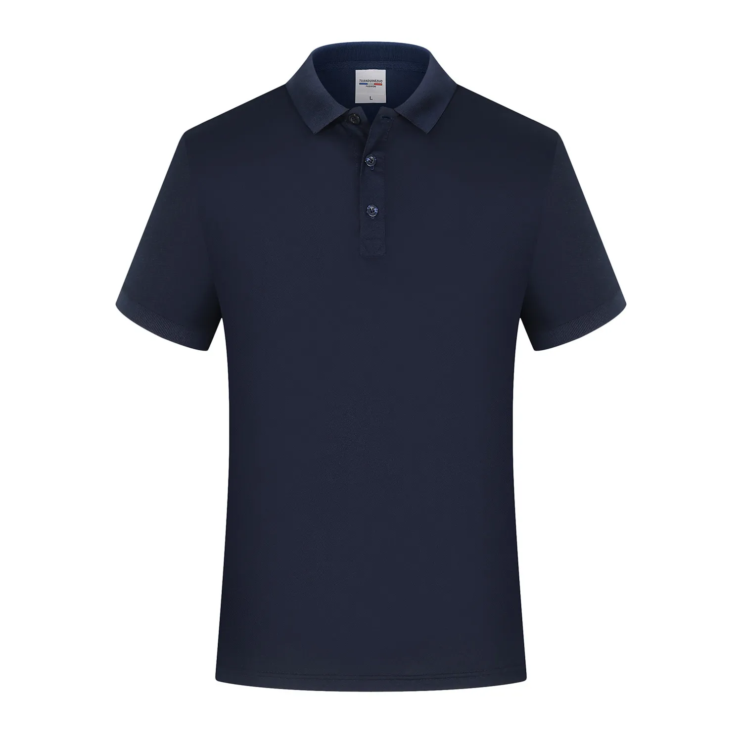 t cf559 long staple cotton double yarn textured solid collar polo (3) t cf559 long staple cotton double yarn textured solid collar polo (3)