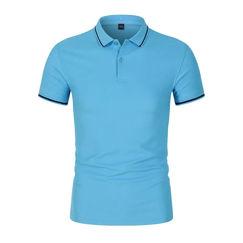 t cf561 long staple cotton double yarn textured solid collar polo (5) t cf561 long staple cotton double yarn textured solid collar polo (5)