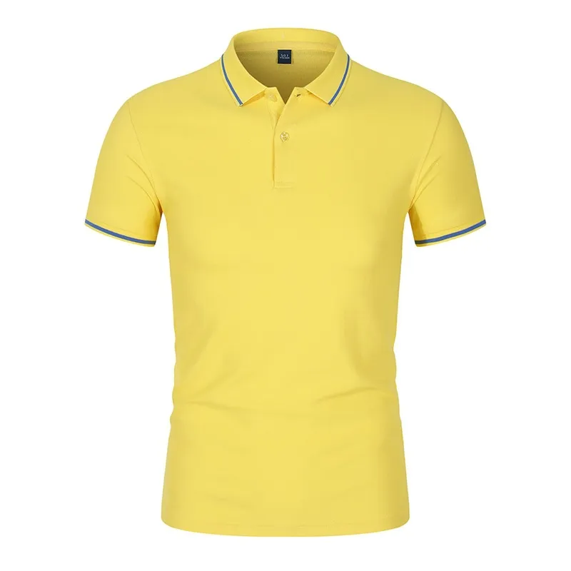 t cf561 long staple cotton double yarn textured solid collar polo (6) t cf561 long staple cotton double yarn textured solid collar polo (6)