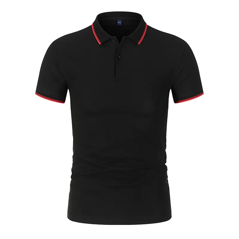 t cf562 long staple cotton double yarn piqu striped collar polo (3) t cf562 long staple cotton double yarn piqu striped collar polo (3)