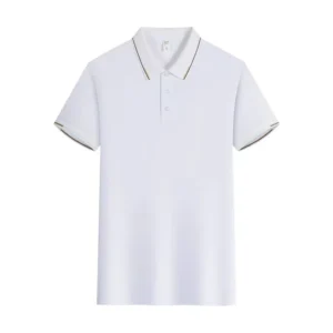 t cf6601 xiaomi ice silk jacquard short sleeve polo (5)