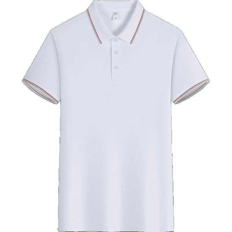 t cf6603 ice silk cotton double edge jacquard short sleeve polo (1) t cf6603 ice silk cotton double edge jacquard short sleeve polo (1)