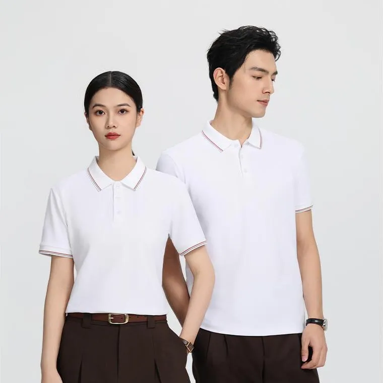 t cf6603 ice silk cotton double edge jacquard short sleeve polo (8) t cf6603 ice silk cotton double edge jacquard short sleeve polo (8)