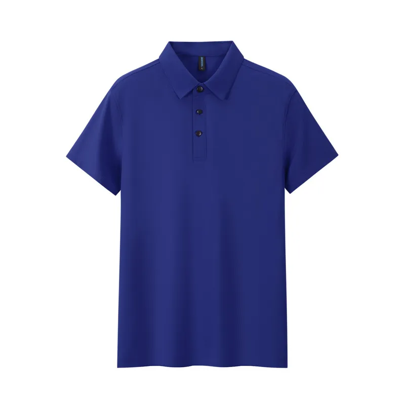 t cf6788 polyamide spandex self fabric solid two tier short sleeve polo (1) t cf6788 polyamide spandex self fabric solid two tier short sleeve polo (1)