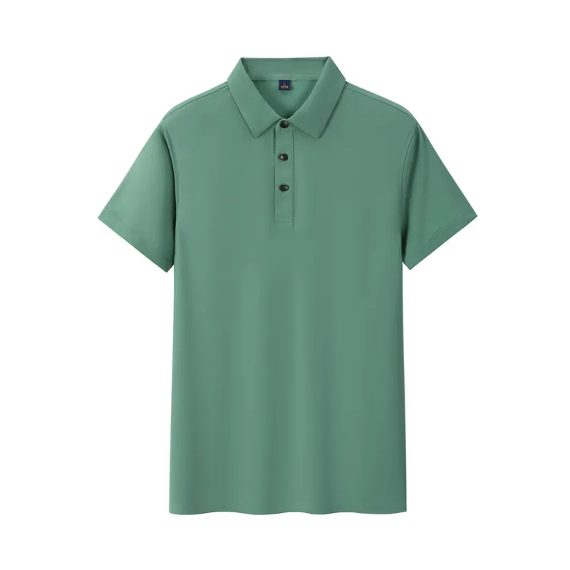 t cf6788 polyamide spandex self fabric solid two tier short sleeve polo (4) t cf6788 polyamide spandex self fabric solid two tier short sleeve polo (4)