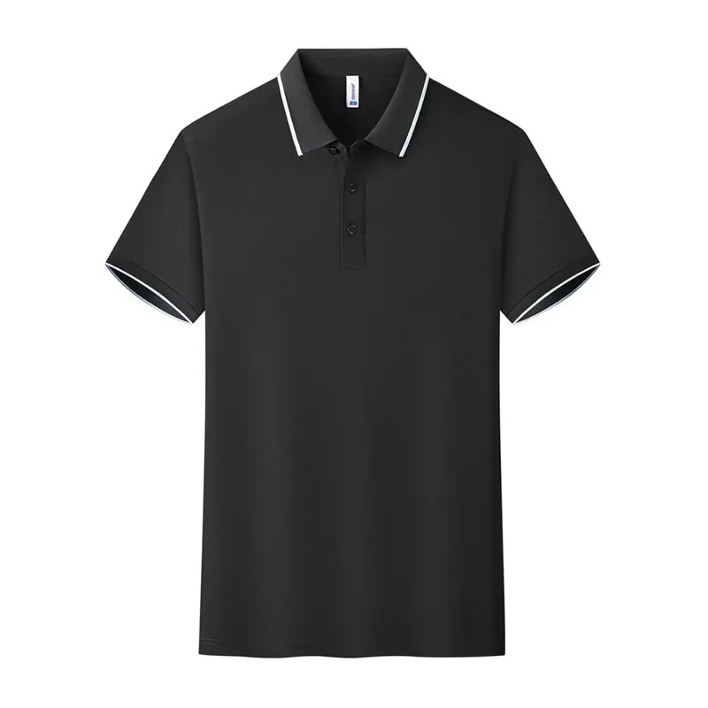 t cf8558 loose striped two tier lapel short sleeve polo (3) t cf8558 loose striped two tier lapel short sleeve polo (3)