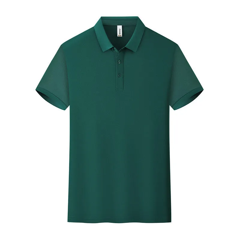 t cf8828 shirt fabric breathable solid two tier lapel short sleeve polo (1) t cf8828 shirt fabric breathable solid two tier lapel short sleeve polo (1)
