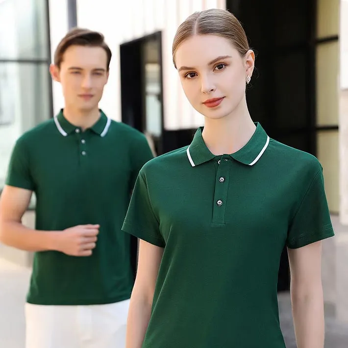 t cf9519 soft touch fabric short sleeve lapel polo (8) t cf9519 soft touch fabric short sleeve lapel polo (8)