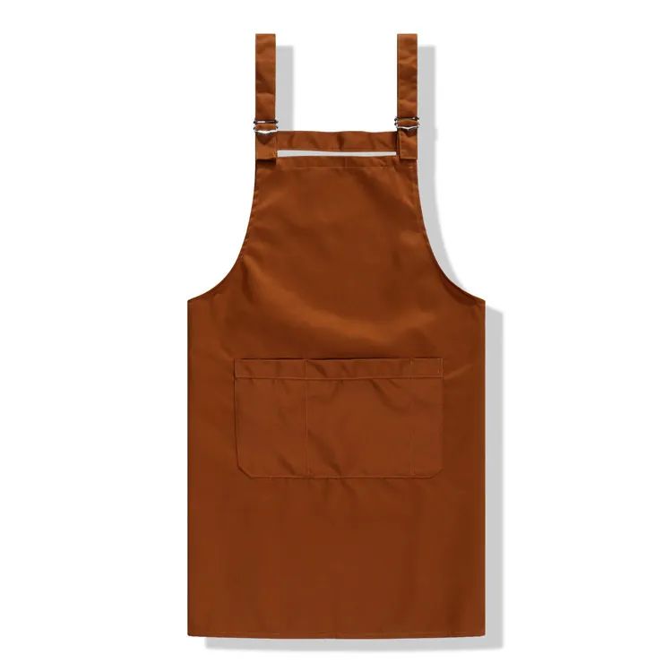 t cfwq06 ruffled copper buckle 3 pocket adjustable apron (2) t cfwq06 ruffled copper buckle 3 pocket adjustable apron (2)
