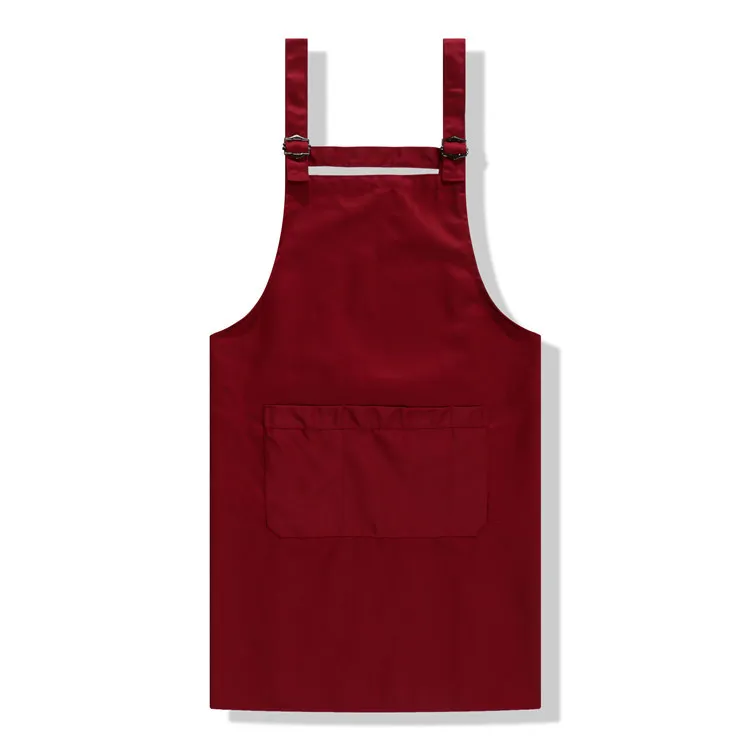 t cfwq06 ruffled copper buckle 3 pocket adjustable apron (6) t cfwq06 ruffled copper buckle 3 pocket adjustable apron (6)