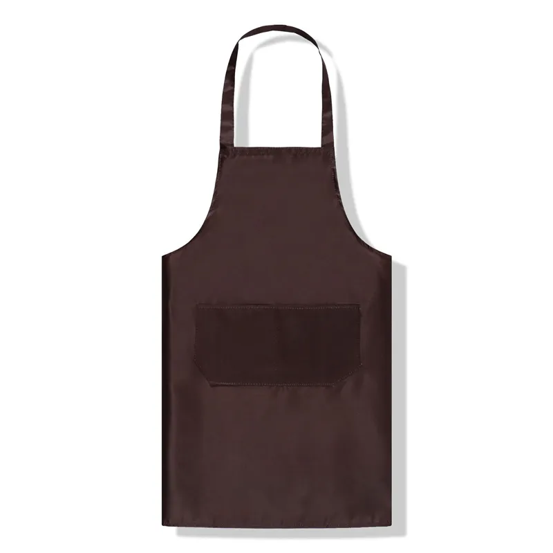 t cfwq10 polyester water oil proof single neck hanging apron (2) t cfwq10 polyester water oil proof single neck hanging apron (2)