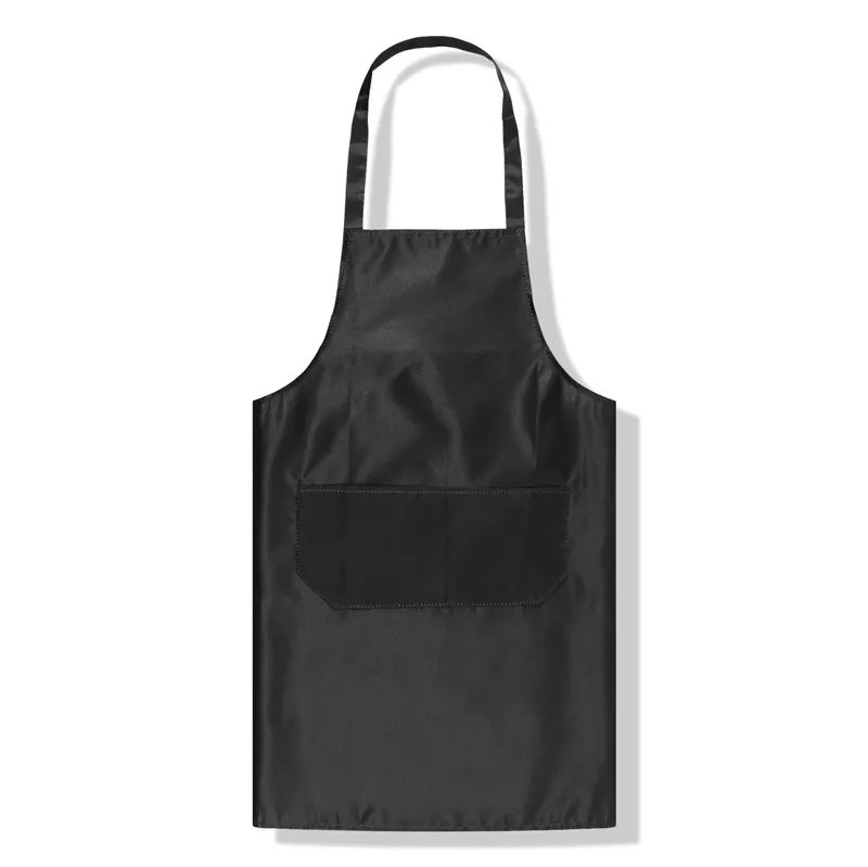 t cfwq10 polyester water oil proof single neck hanging apron (3) t cfwq10 polyester water oil proof single neck hanging apron (3)