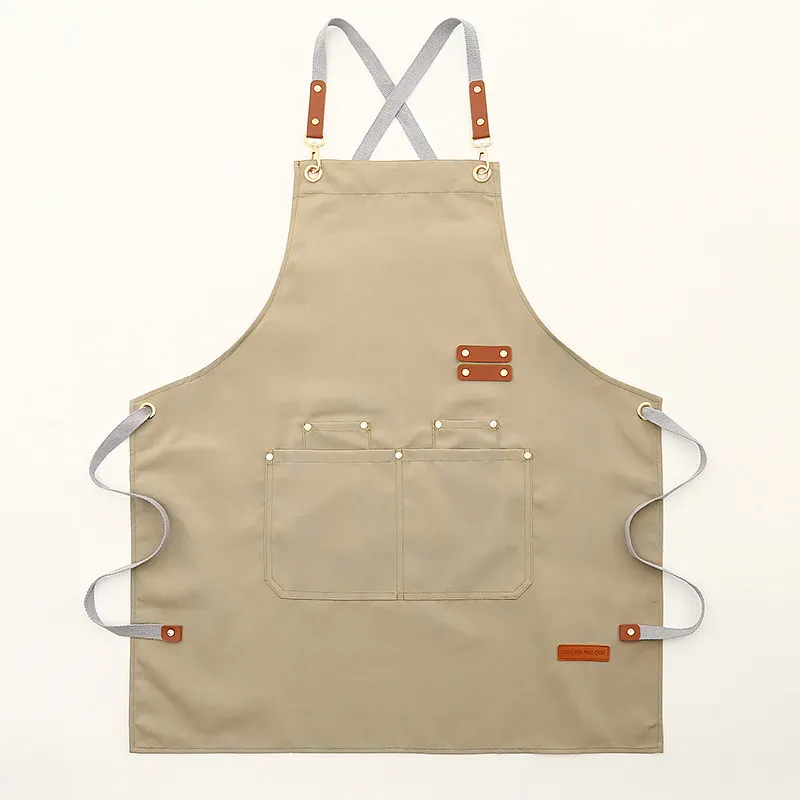 t cfwq29 hook cross back waterproof canvas shoulder apron (1) t cfwq29 hook cross back waterproof canvas shoulder apron (1)