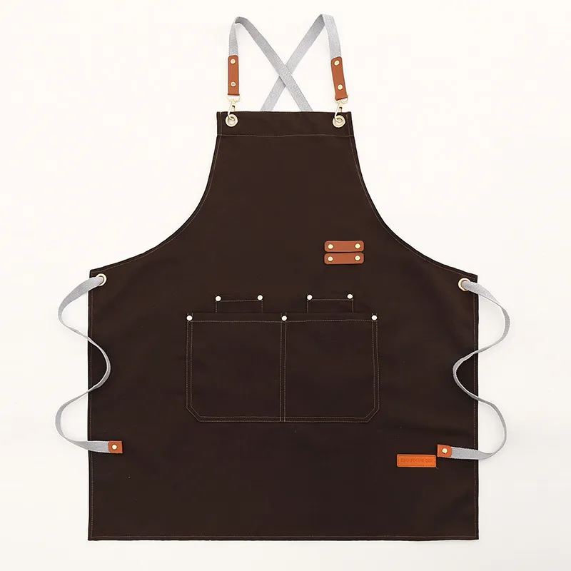 t cfwq29 hook cross back waterproof canvas shoulder apron (3) t cfwq29 hook cross back waterproof canvas shoulder apron (3)