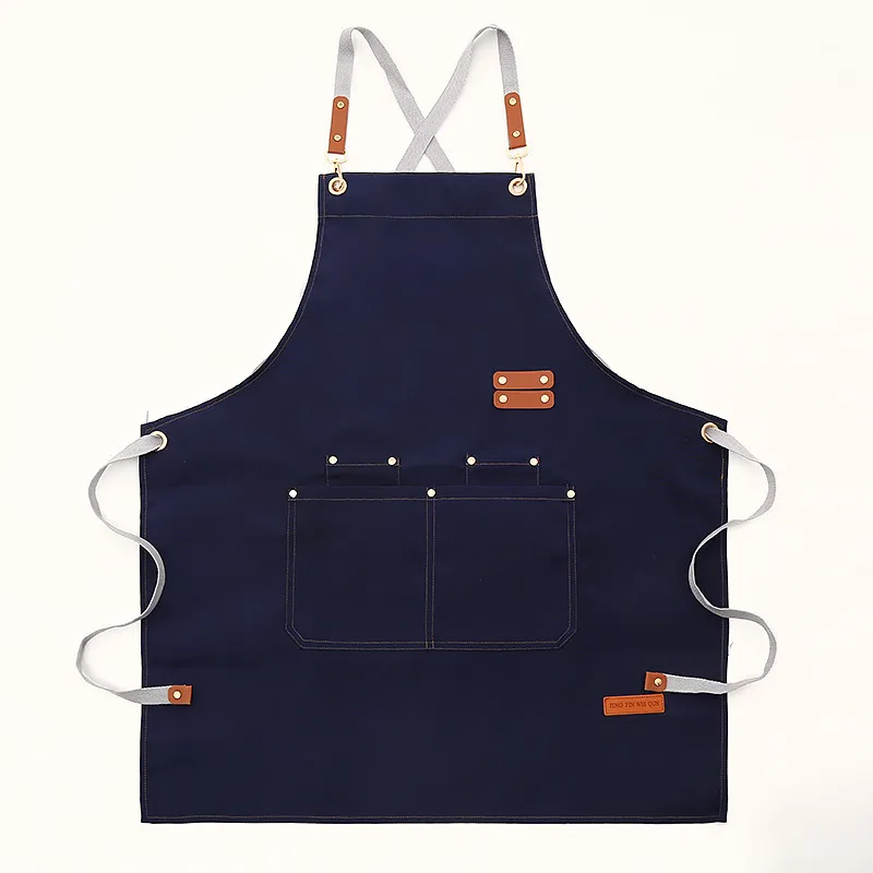 t cfwq29 hook cross back waterproof canvas shoulder apron (6) t cfwq29 hook cross back waterproof canvas shoulder apron (6)