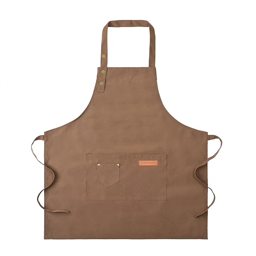t cfwq30 waterproof copper buckle adjustable neck hanging apron (3) t cfwq30 waterproof copper buckle adjustable neck hanging apron (3)